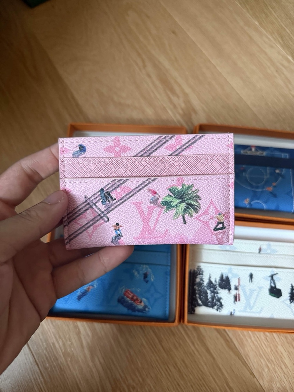 LV Sports themed Card Holder